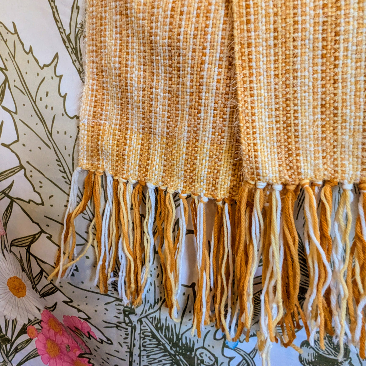 Soft Sunshine On Your Shoulders Handwoven Hypoallergenic Scarf