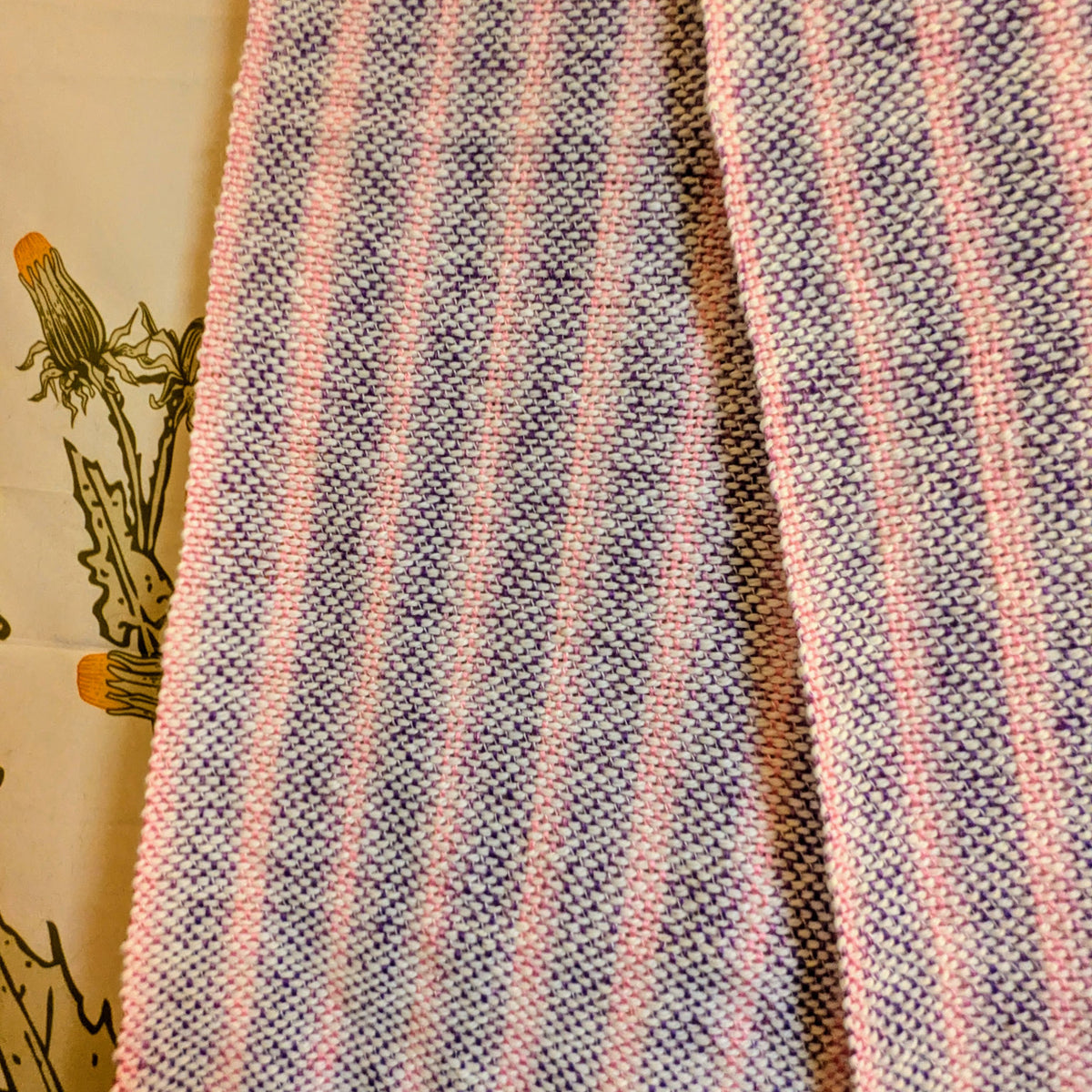 Violet Delight Handwoven Hypoallergenic Scarf
