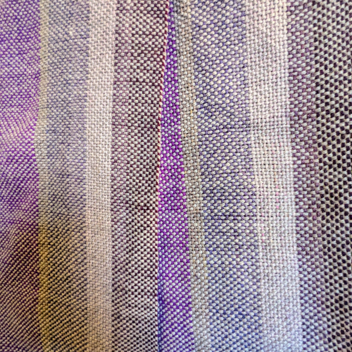 Silver Amethyst Hypoallergenic Handwoven Scarf
