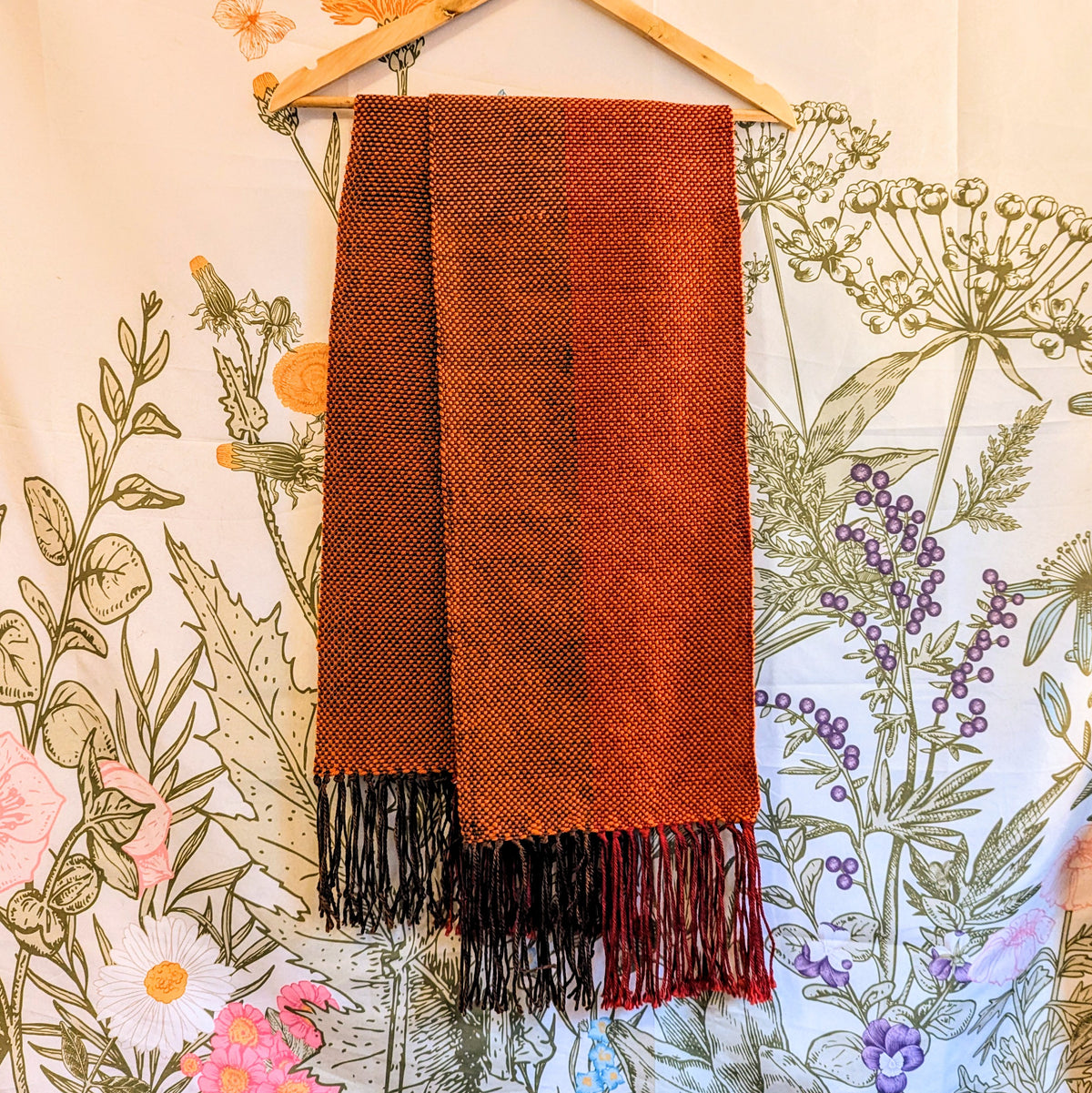 Pumpkin Patch Handwoven Hypoallergenic Scarf