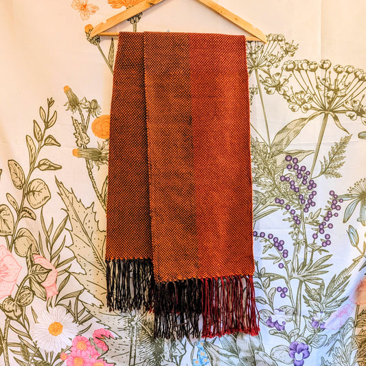Pumpkin Patch Handwoven Hypoallergenic Scarf