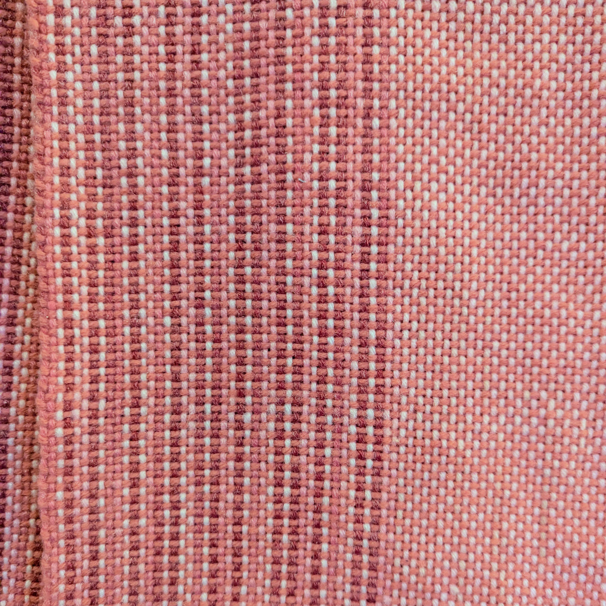 Powerful Pink Handwoven Hypoallergenic Table Runner Or Weaving Blank