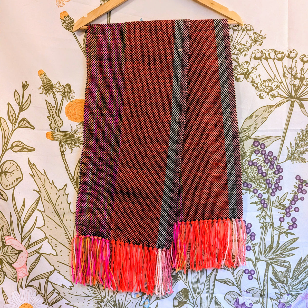 Stark Raving Neon Handwoven Hypoallergenic Scarf