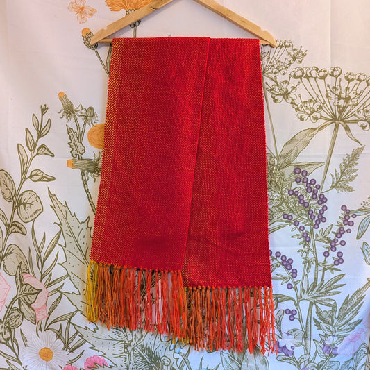 Autumn Sugar Maple Handwoven Hypoallergenic Scarf