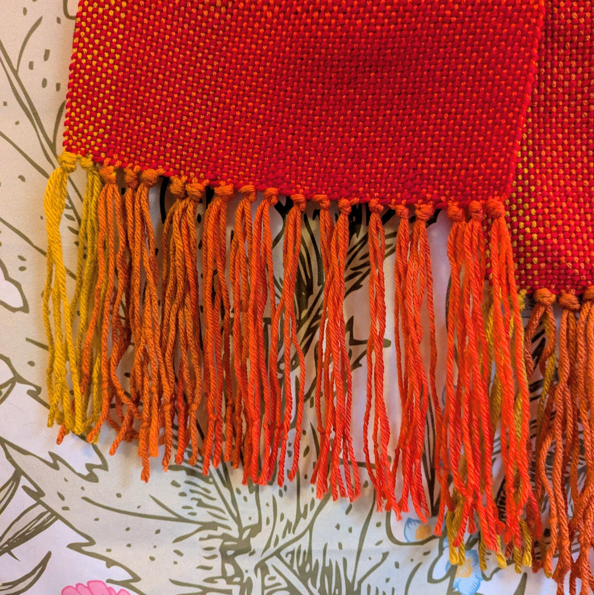 Autumn Sugar Maple Handwoven Hypoallergenic Scarf