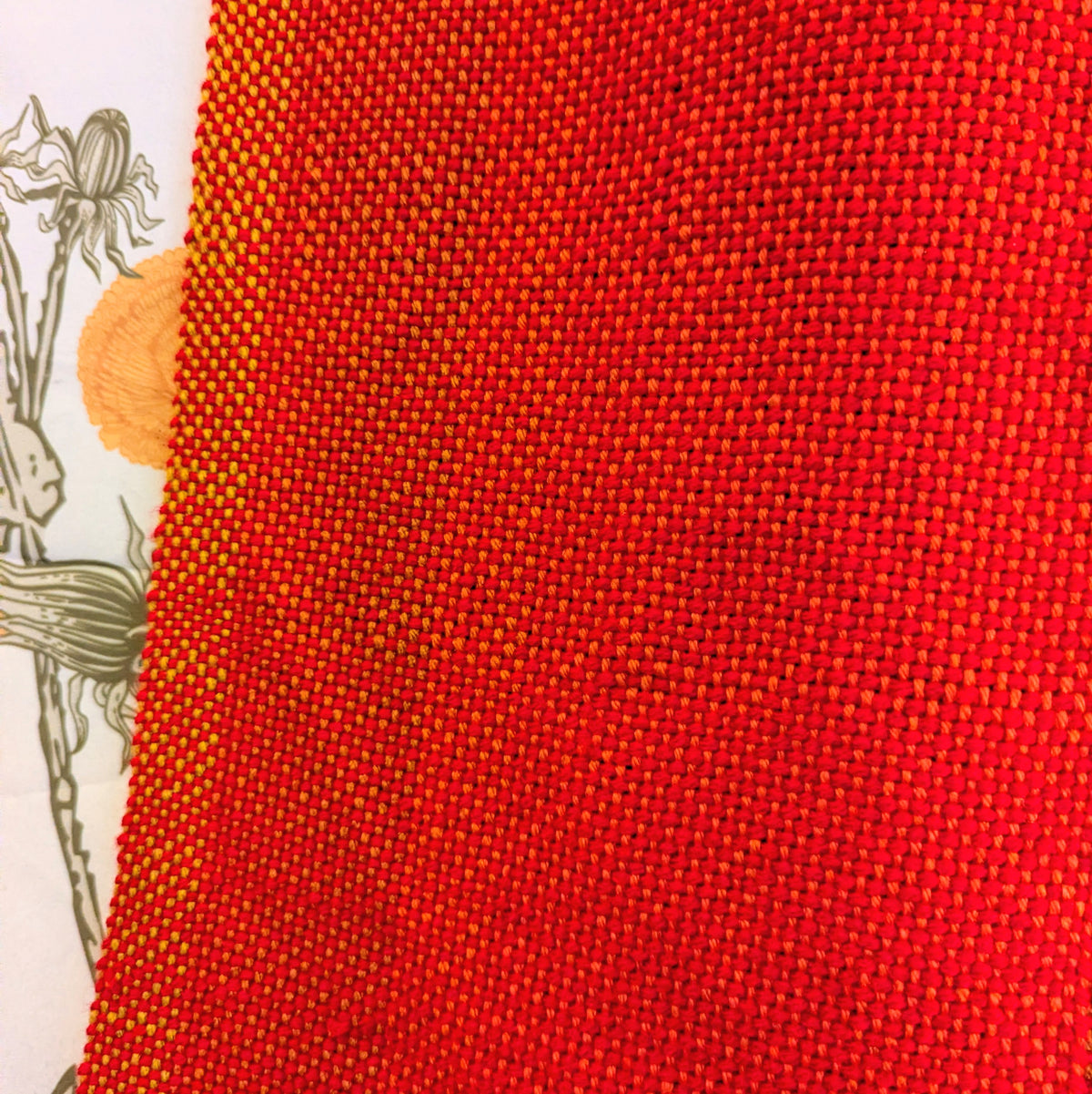 Autumn Sugar Maple Handwoven Hypoallergenic Scarf