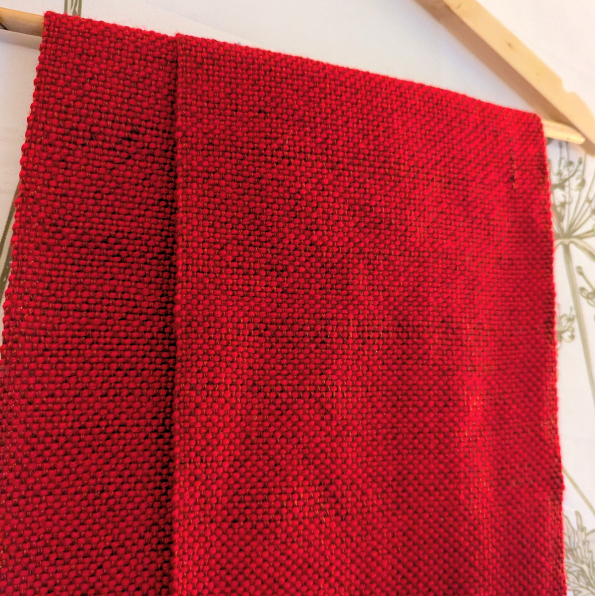 Scarlet Maple Handwoven Hypoallergenic Scarf
