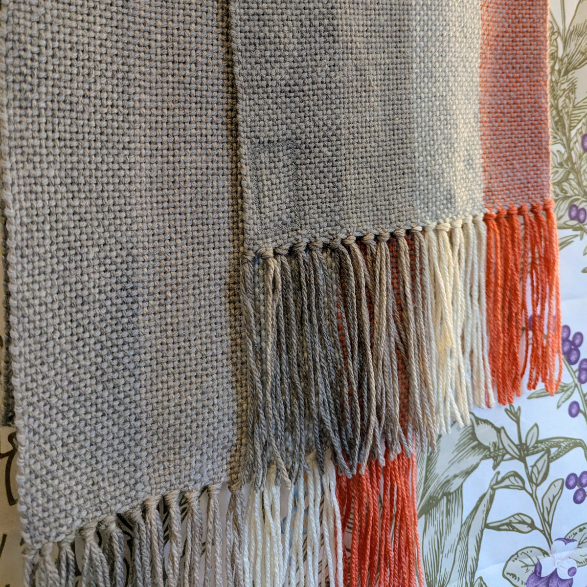 Sockeye Salmon Handwoven Hypoallergenic Acylic