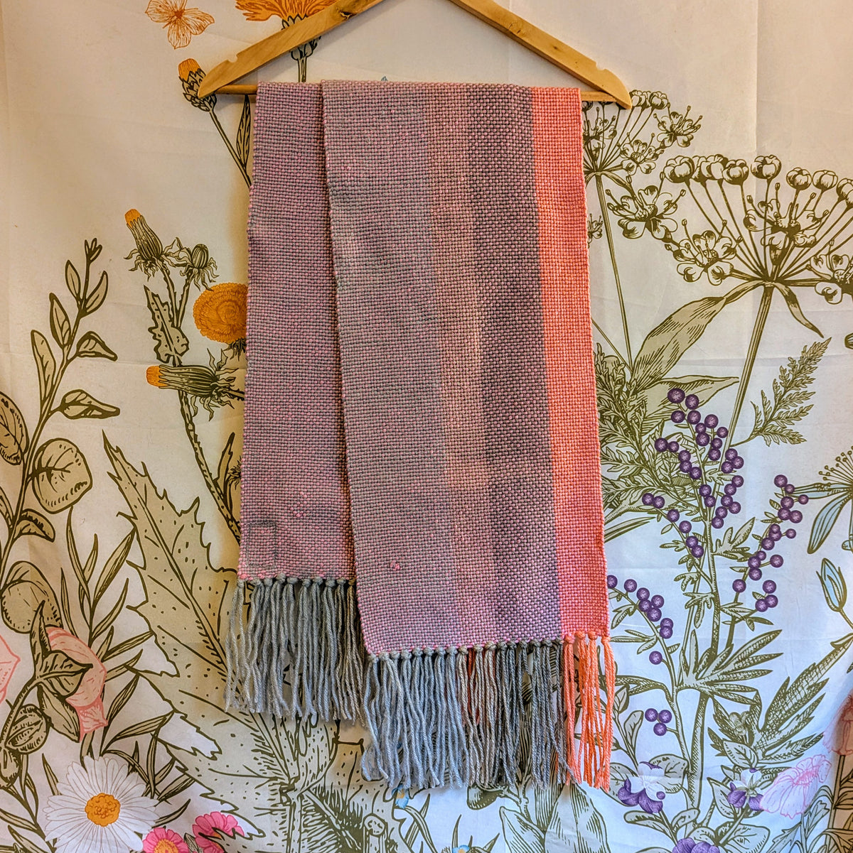 Mourning Dove Handwoven Hypoallergenic Scarf