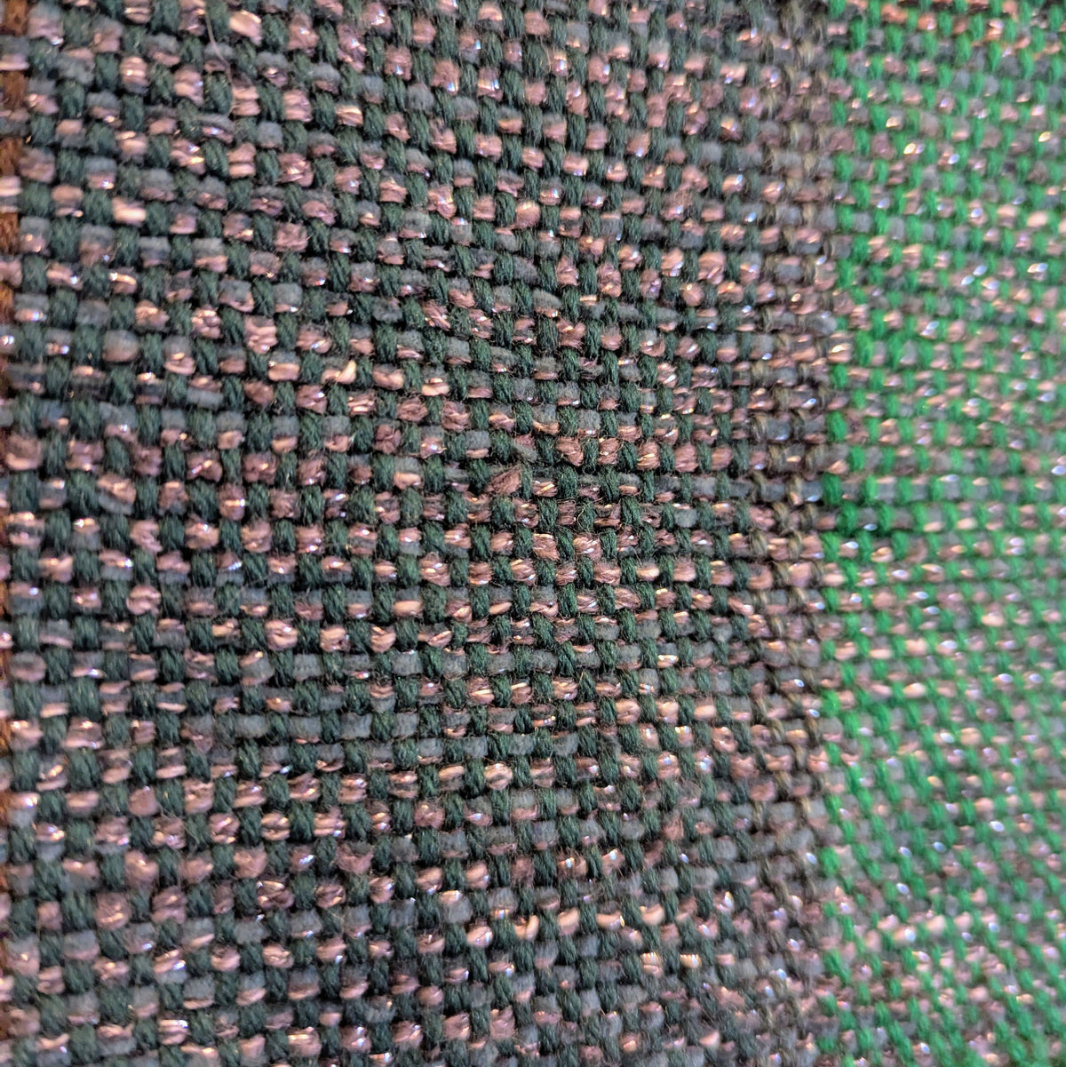 Sparkling Forest Path Hypoallergenic Handwoven Table Runner or Weaving Blank