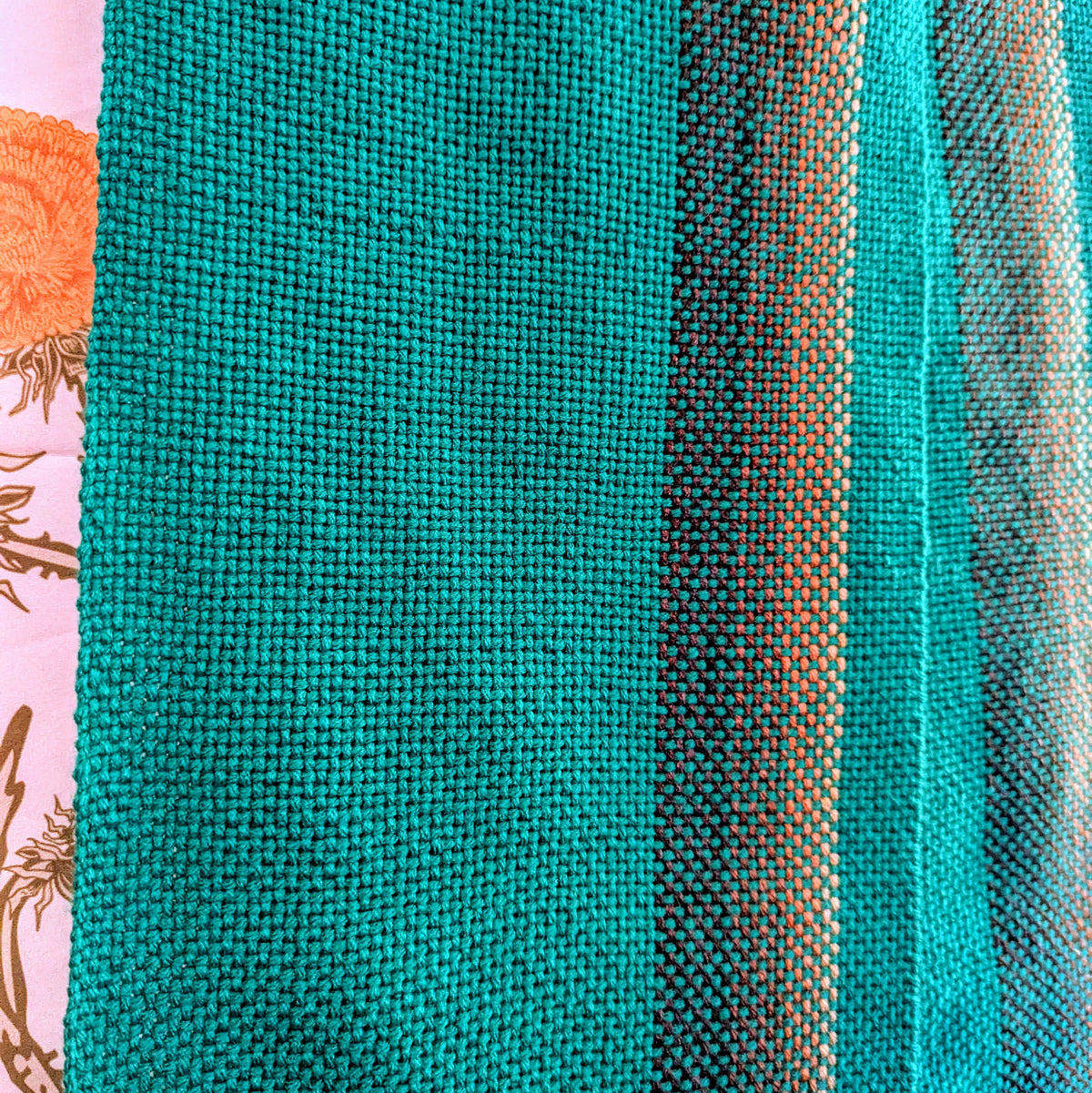 Kelly Green Handwoven Hypoallergenic Scarf