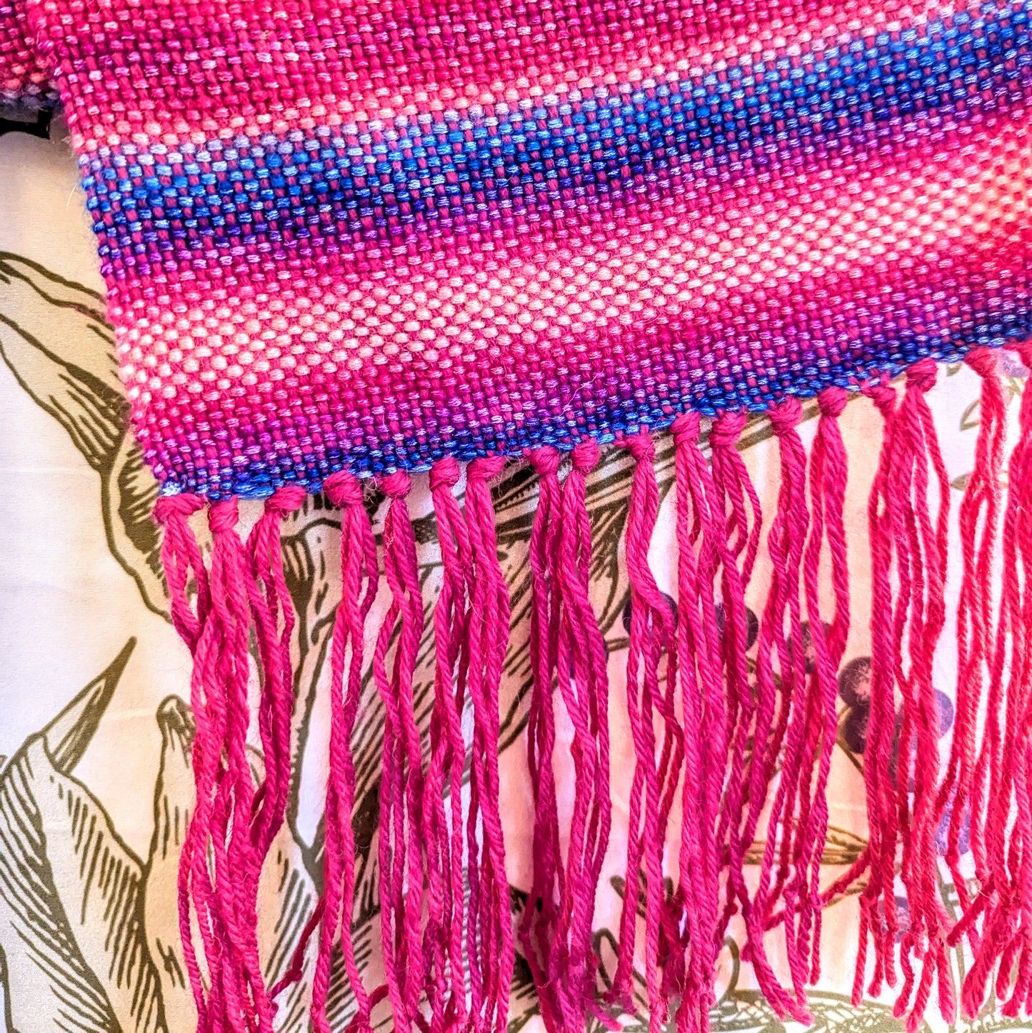 Pink Pony Club Redux Handwoven Hypoallergenic Scarf