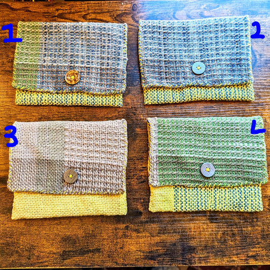 Grey-Green and Yellow Celestial E-Reader Sleeves